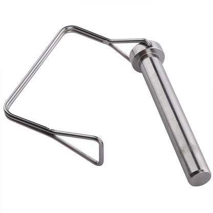 2 Pcs Large Safety Coupler Pin 1/2" x 3.54"(12.6mm x 90mm), Full Marine Grade 316 Stainless Steel Heavy Duty Shaft Locking Pin