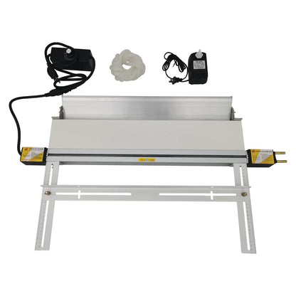 PreAsion 110V Acrylic Plastic Heat Bending Machine 24inch/60cm with Bracket Angle Adjustment PVC Bender