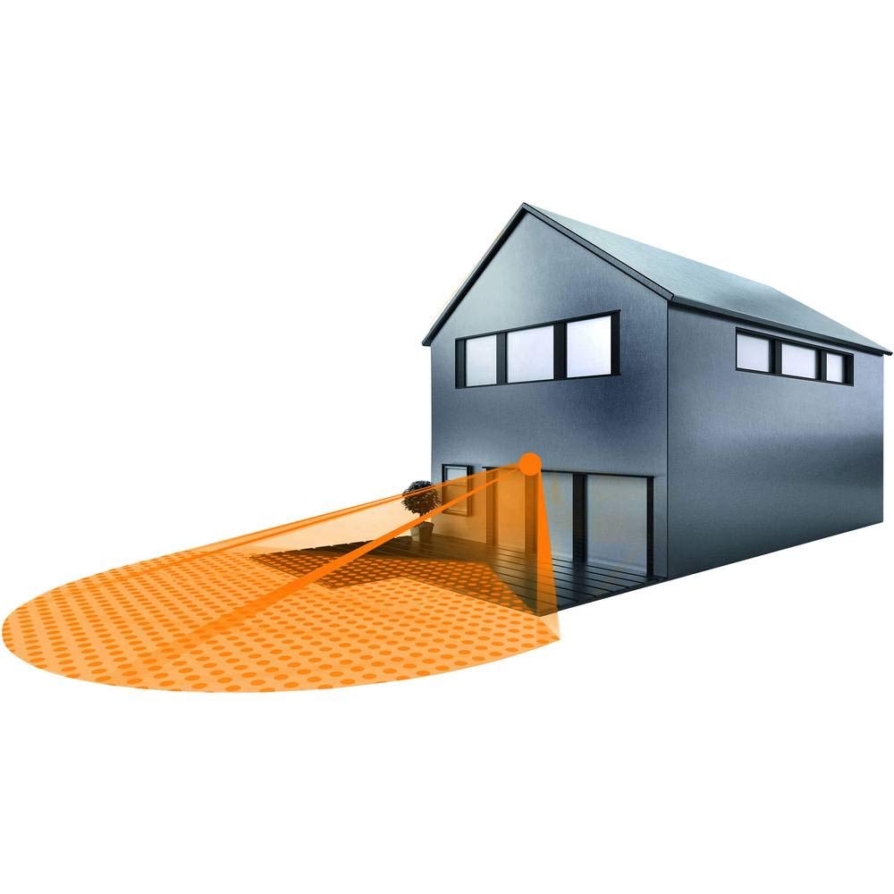 Steinel IS 130-2 black - 130° passive infrared motion detector, max. 12m reach, motion sensor for indoor and outdoor use