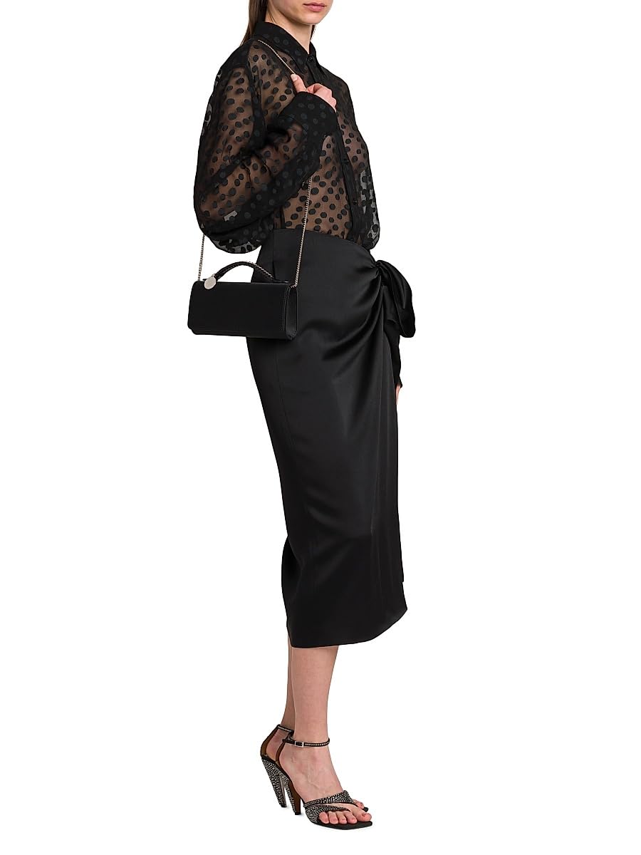 Stella McCartney, Falabella Convertible Clutch, Black