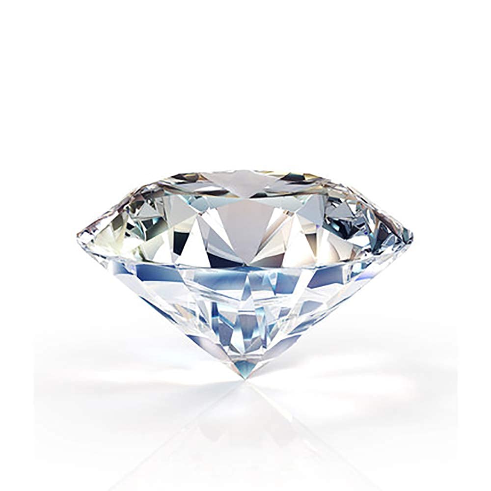 Large Crystal Diamond Paperweight with Stand Jewels Wedding Decorations Centerpieces Home Decor 3.93 inch (Clear 100mm)