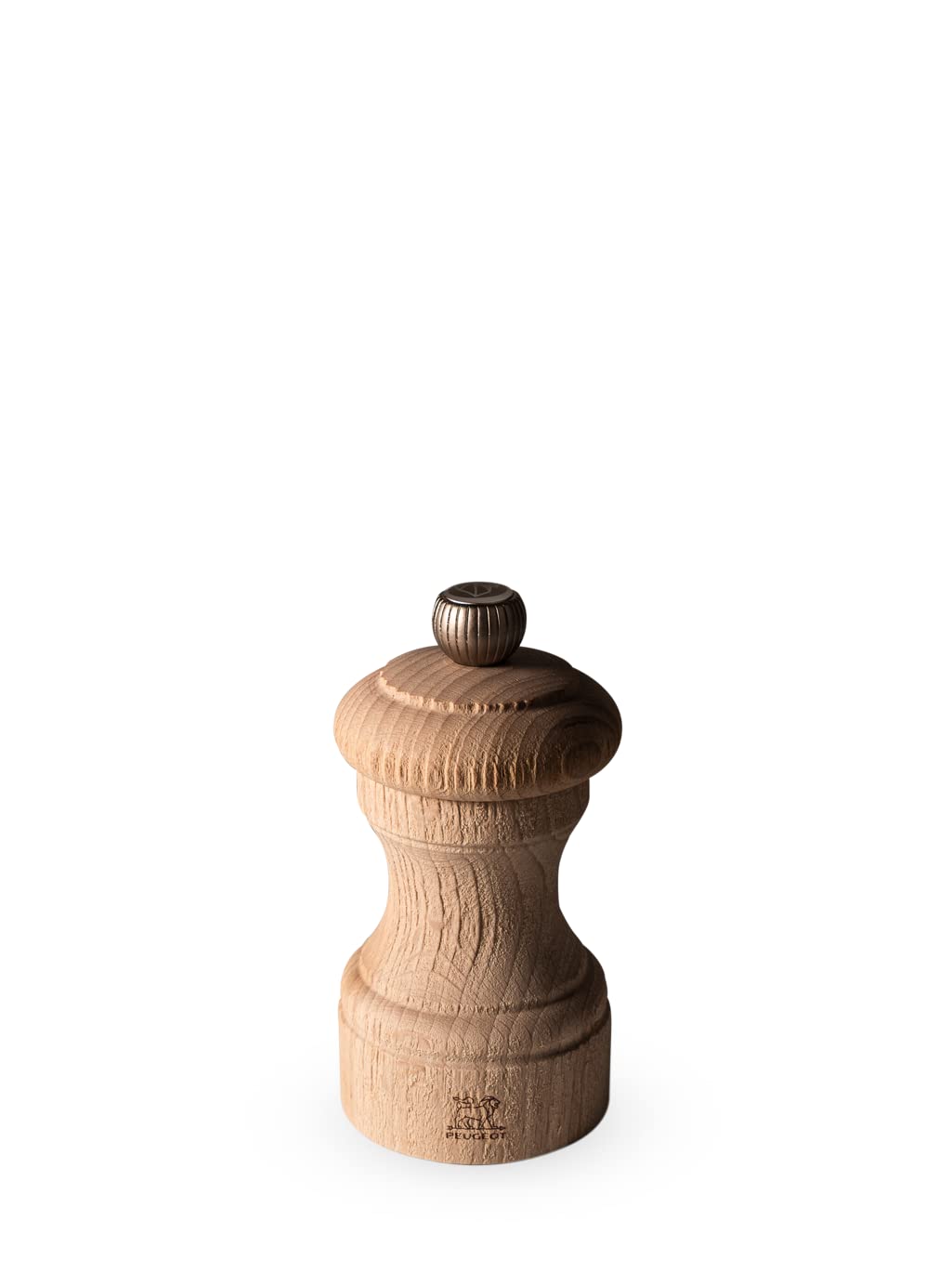 Peugeot Bistro Nature 4 Inch Salt & Pepper Mills Gift Set- With Wooden Spice Scoop