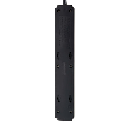 Eaton Tripp Lite series 6 Outlet Surge Protector Power Strip, 6ft Extension Cord, 900 Joules, 15A Circuit Breaker, UL Certified, Black (TLP606B)