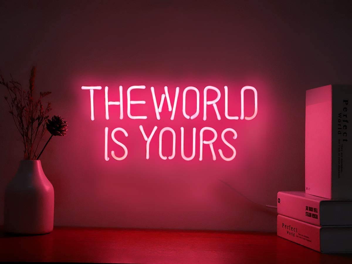 Ulalaza Better Together LED Neon Sign Night Light for Wall Party Décor Bedroom Room Bar Wedding Home Birthday Art Decoration Christmas with USB Chain Light modulator 5v