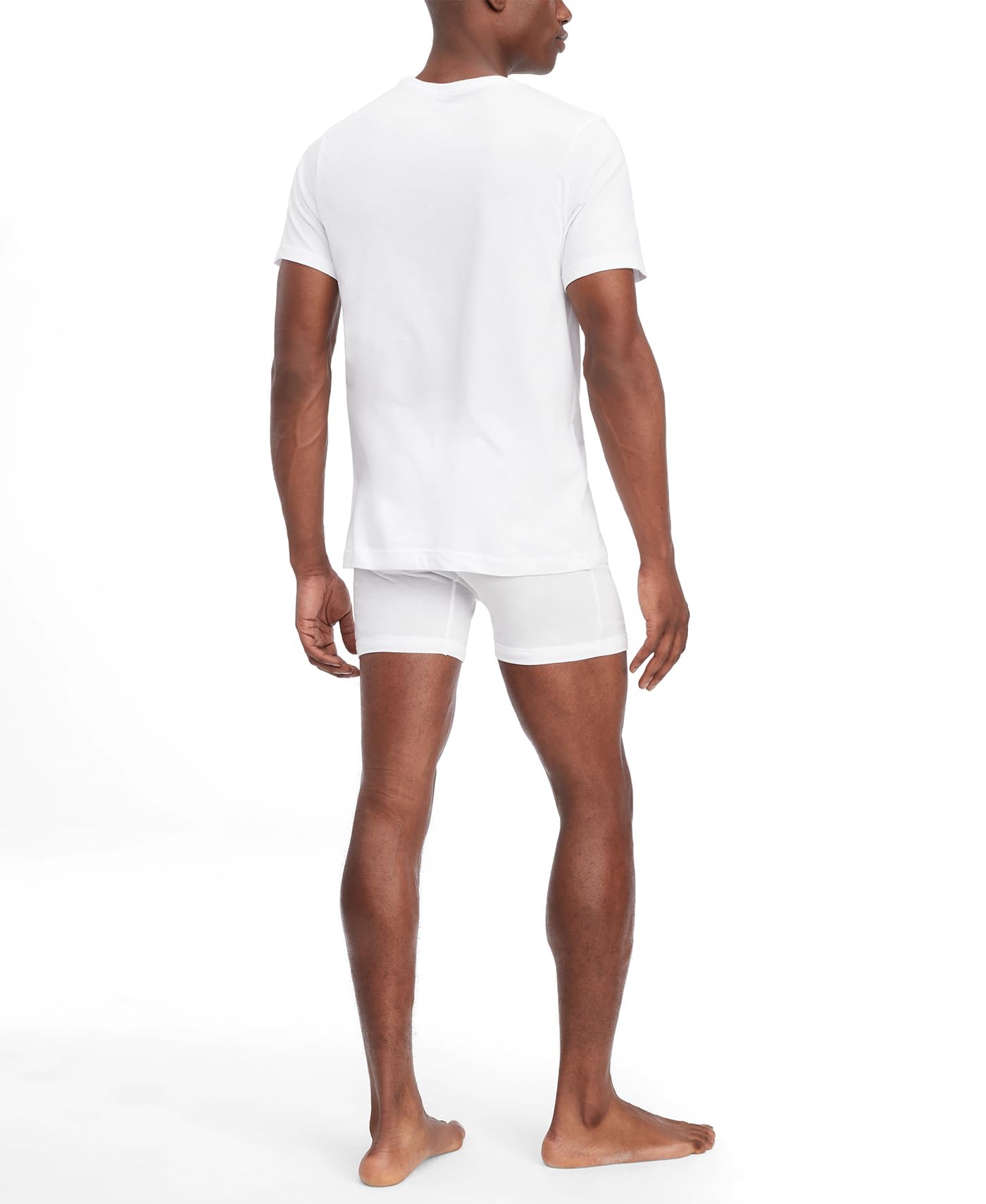 Tommy Hilfiger Men's 3-Pack Cotton Crew Neck T-Shirt, White, Medium