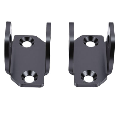 MOTOULAX Electric Dirt Bike Foot Pegs Bracket, Aluminium Alloy Footpeg Holder Replacement with Powder Coated Finish, for Electric Dirt Bike