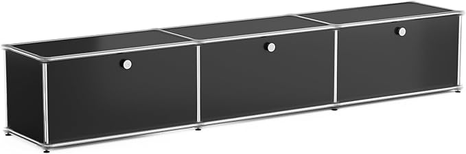 Modern Storage Cabinet Sideboard Versatile Free-Standing Organizer Cabinets