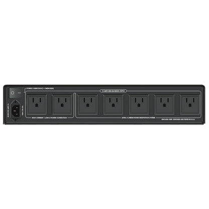 AudioQuest NIAGARA3000USA Low-Z Power Noise Dissipation AC Power Conditioner with an AudioQuest MONSOONUS01 1M Wind Series AC Power Cable (2020)
