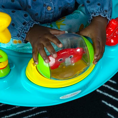 Baby Einstein, Ocean Explorers Curiosity Cove 2-in-1 Educational Activity Jumper and Floor Toy, Ages 6-12 Months