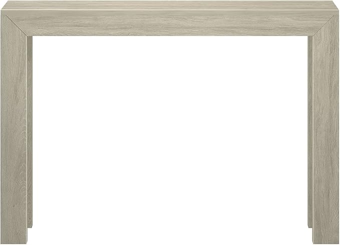 Plank+Beam Modern 46 Inch Console Table, Solid Pine Wood Entryway Table