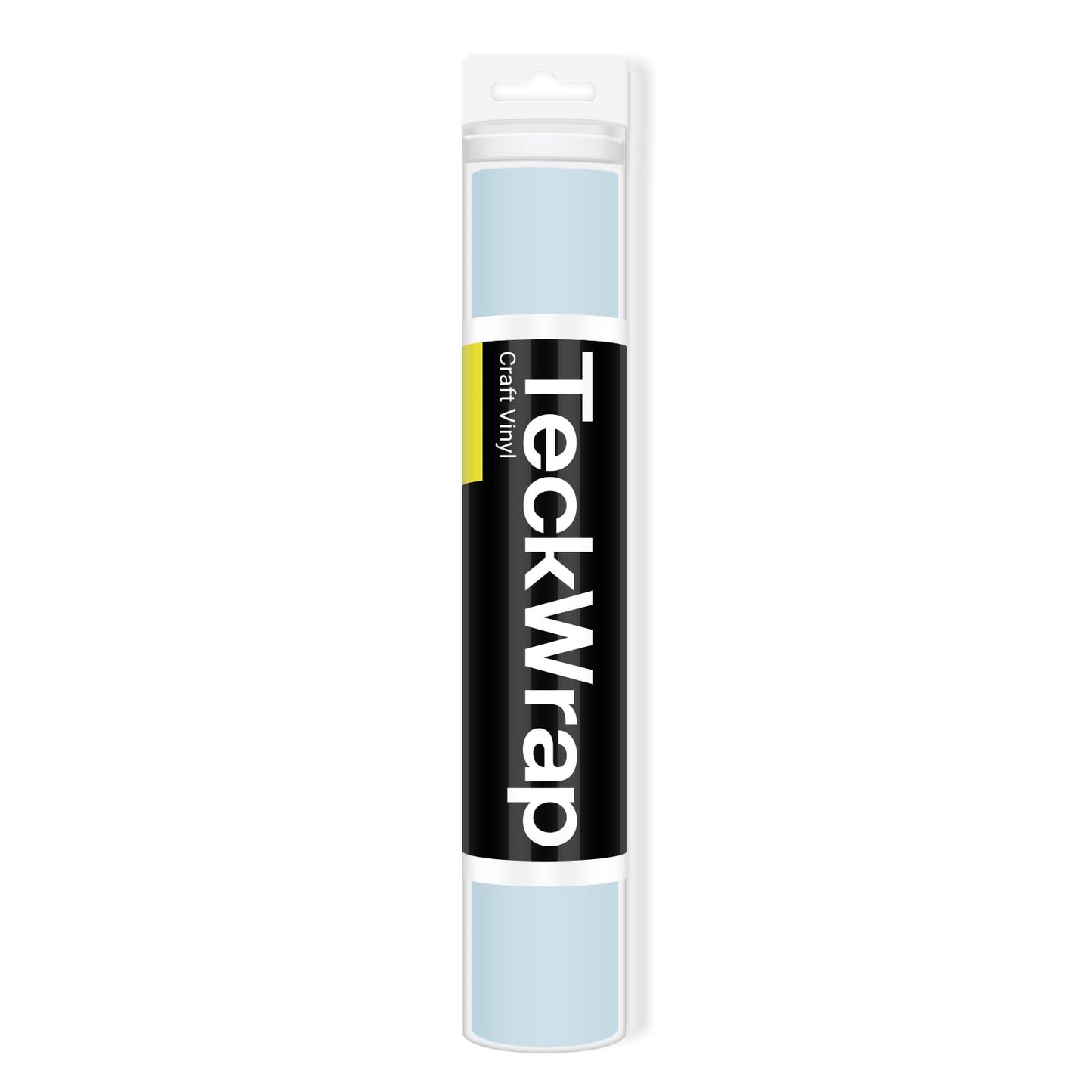 TECKWRAP 001 Vinyl Matte Permanent Adhesive Vinyl for Craft Decal Projects 12" x 10ft, Matte Baby Blue