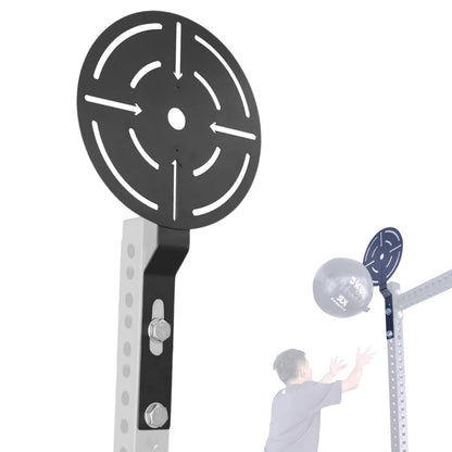 AHTAPFON Wall Ball Target for Rack Mounted with Extension,Medicine Ball Target for Power Rack Attachments,Home Gym Exercise Ball Squash Fitness for Enhance Explosive Power