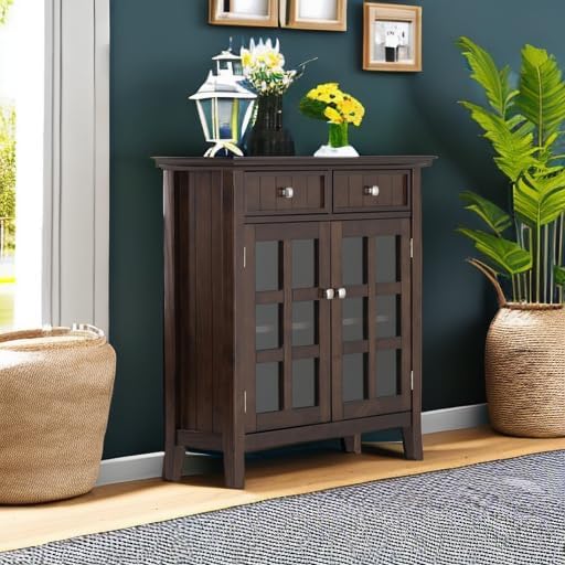 SIMPLIHOME Acadian Storage Cabinet