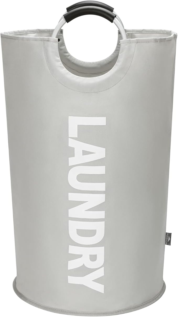 DOKEHOM 125L X-Large Collapsible Washing Laundry Basket Bag