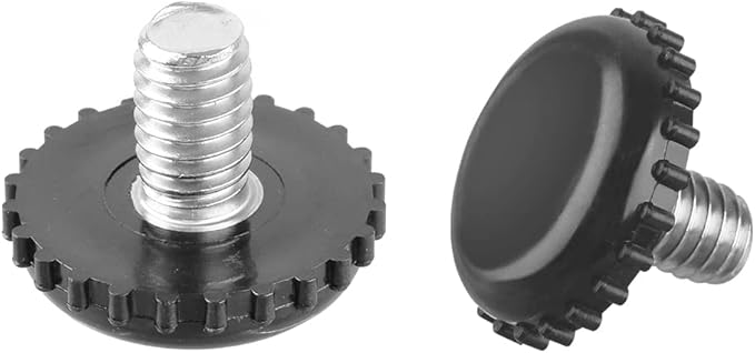 Stainless Steel Screw Furniture Leveling Feet 5/16-18 Screw in Threaded