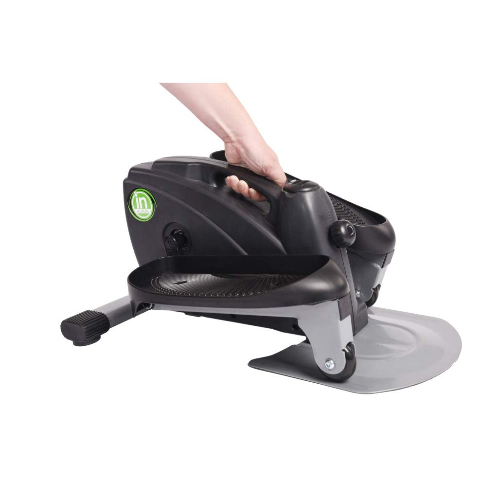 Stamina InMotion Compact Strider Elliptical Foot Pedal Exerciser with Smart Workout App for Home - Up to 250 lbs Weight Capacity