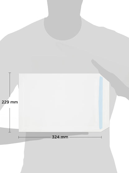 Blake Purely Everyday C4 324 x 229 mm 90gsm Self Seal Pocket Envelopes (FL2891) White - Pack of 250