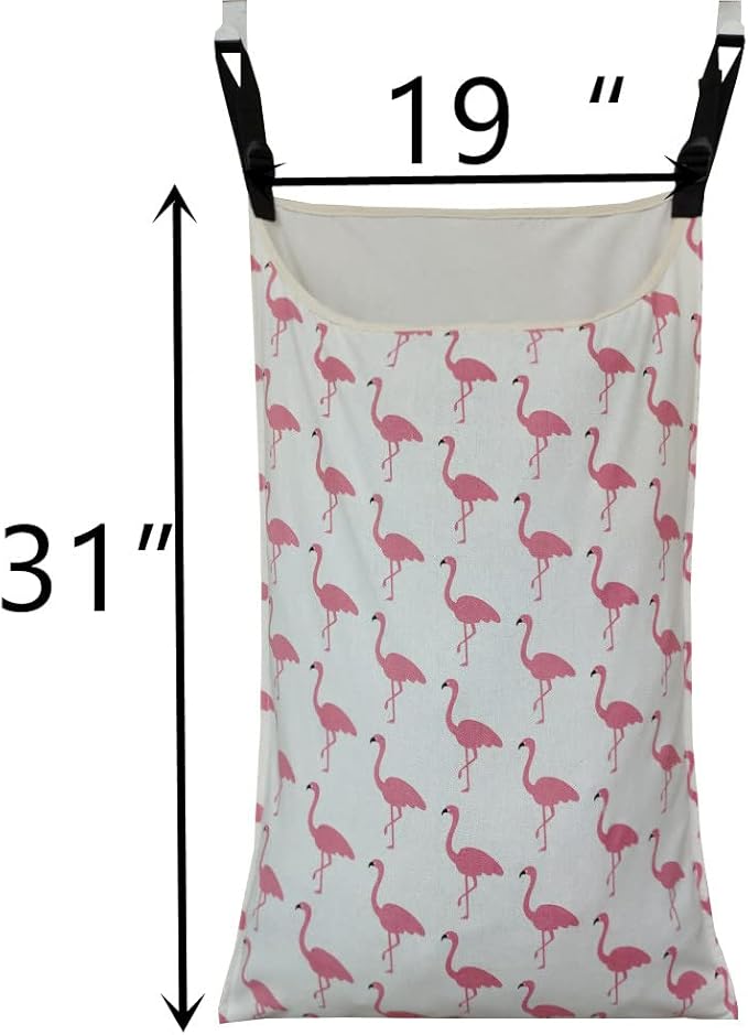 Adjustable Space Saving Door Hanging Laundry Hamper Bag