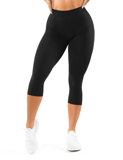 High Waisted Leggings for Women - No Front Seam Tummy Control Yoga Pants for Workout Running No See Through