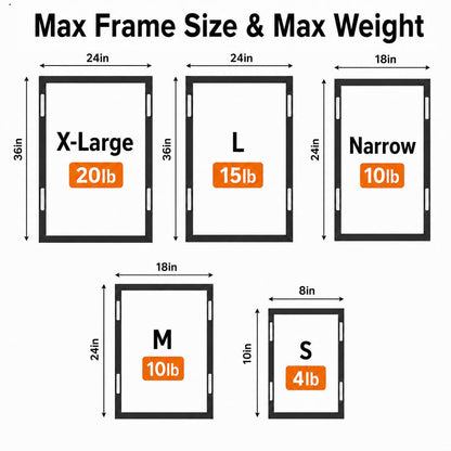 MOVELYST 240-Pairs(480 Strips) Medium Picture Hanging Strips Heavy Duty, Removable Hook and Loop Tape, Waterproof Adhesive Strips for Frame Hanging