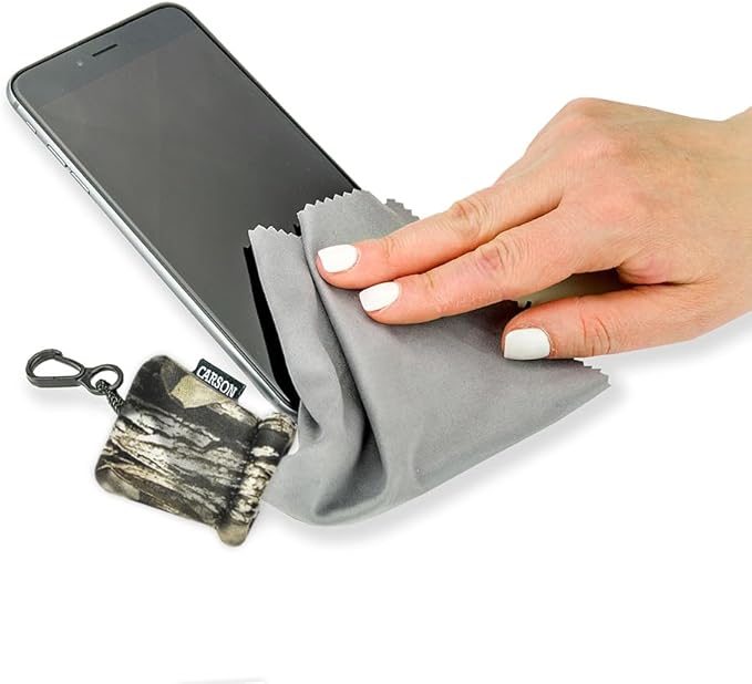 Carson Stuff-It Microfiber Lens Cloth Cleaning System