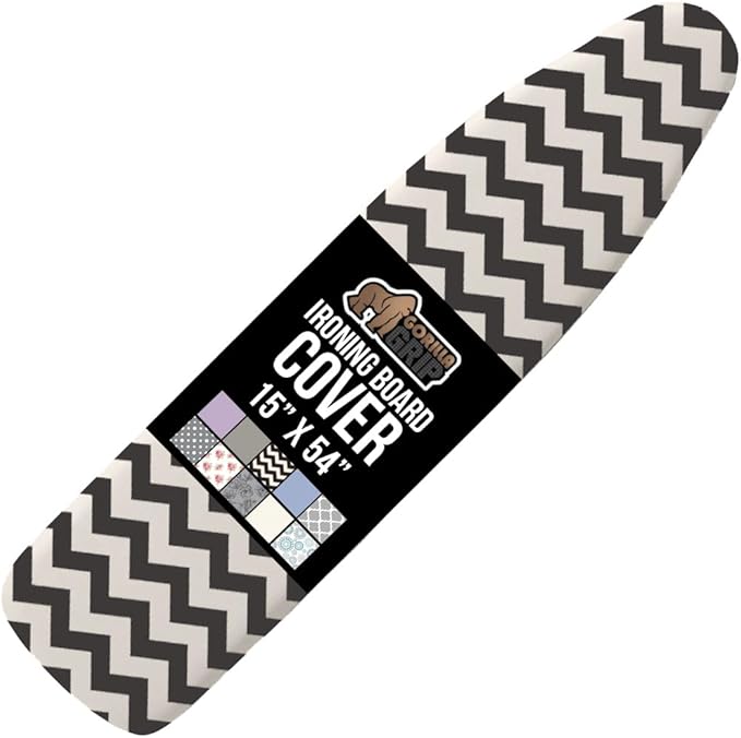 GORILLA GRIP The Original Ironing Board Cover and Pad, Silicone Coating