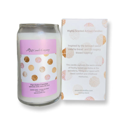 Pan Dulce Concha Bread Scented Candle