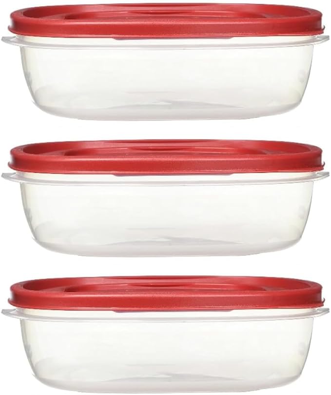 Rubber maid Food Storage Containers Nine Cup Food Storage Containers 7 Peice Set