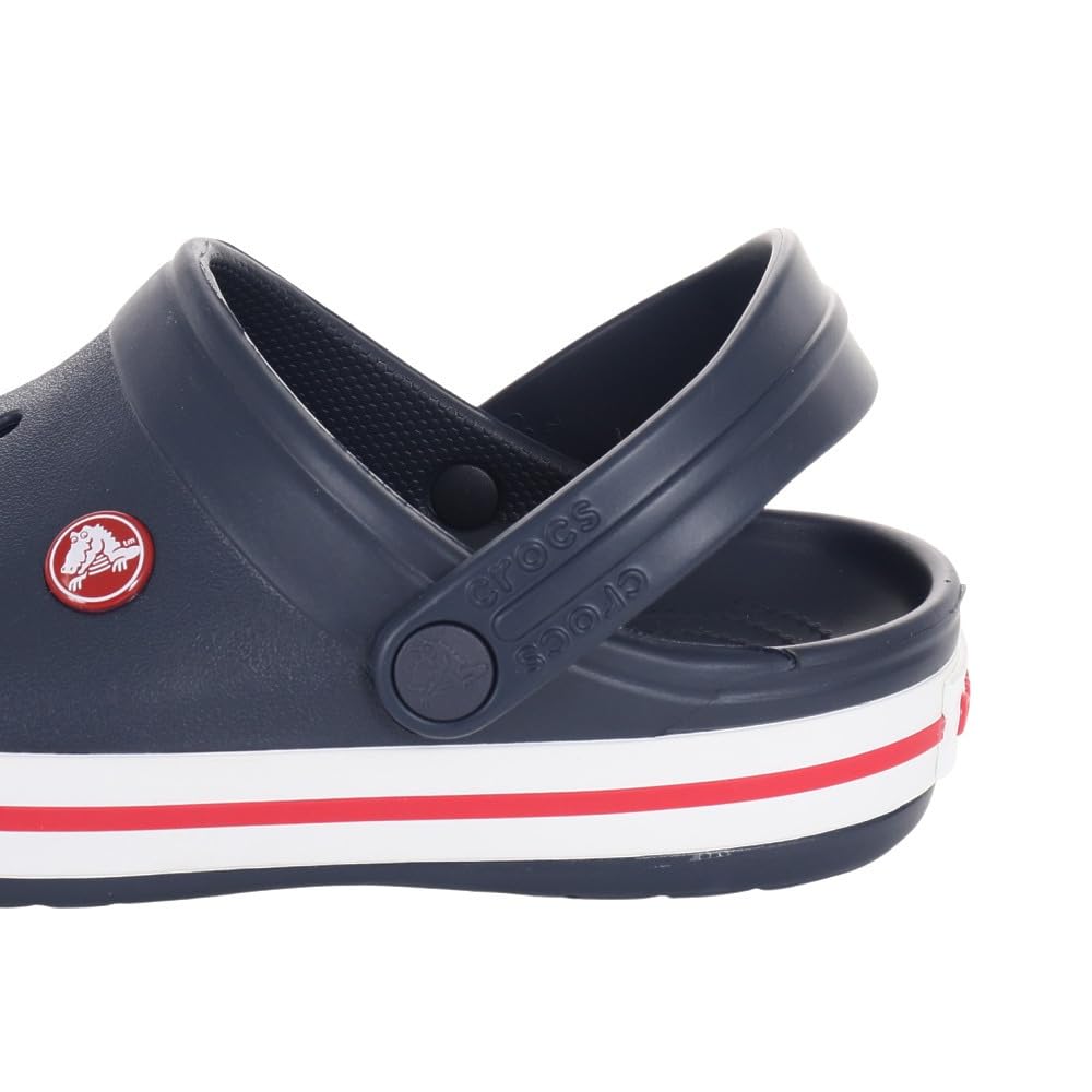 Crocs Unisex Kids Crocband K Clogs, Navy Red, 6 UK