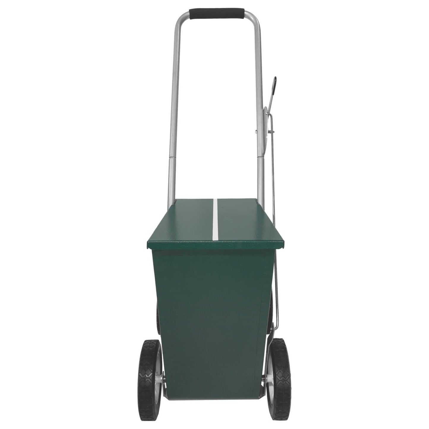 Champion Sports 65 LB Wheeled Heavy Duty Steel Dry Line Striping Athletic Field Marker, Green