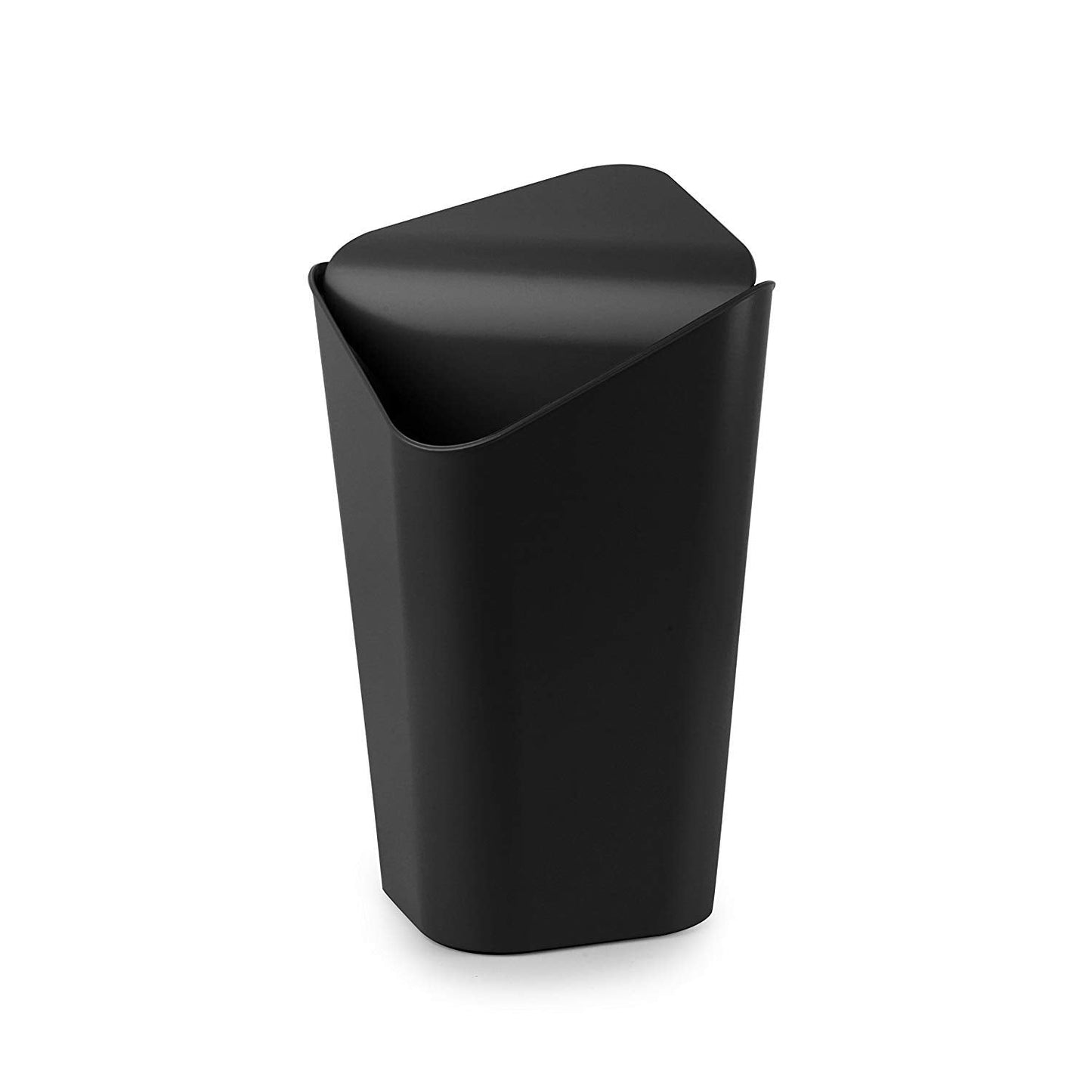 Umbra Corner CAN Swing Lid Square Trash Can Trash Can Dust Bin 5L Compact Black