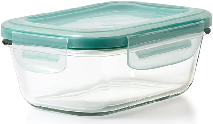 OXO Good Grips 1.6 Cup Smart Seal Leakproof Glass Rectangle Airtight Food