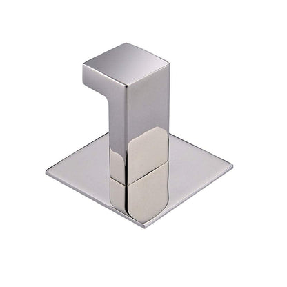 Celbon 2PC SUS304 Stainless Steel Bathroom Self Adhesive Towel Hook Hanger Chrome Finish Coat Hook Robe Hook Hanger Without Drilling Easy Installation … (Self Adhesive, 2PC)