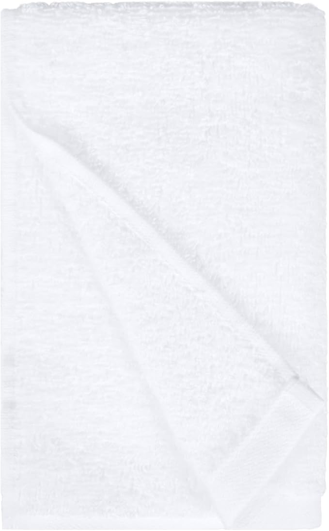 Amazon Basics Soft and Thick Cotton Hand Towels, 16 x 26 in
