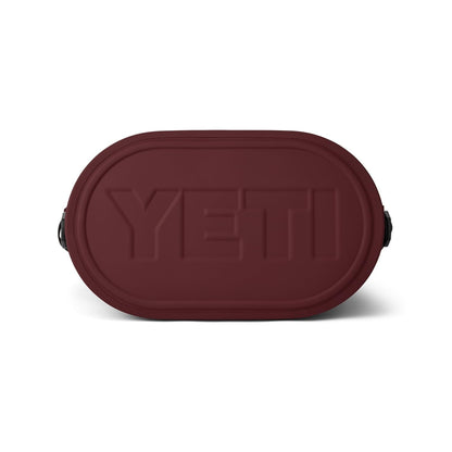 YETI Hopper M30 Portable Soft Cooler with MagShield Access, Wild Vine Red