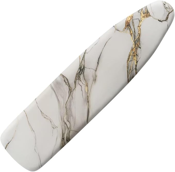 White Marble Ironing Board Cover