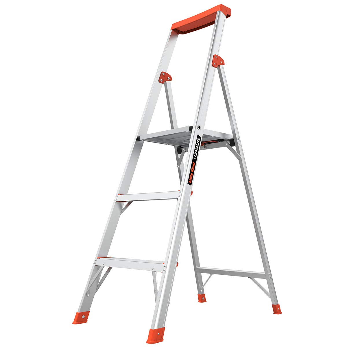 Little Giant Ladder Systems Flip-N-Lite, 5-Foot, Stepladder, Aluminum, Type 1A, 300 lbs Rated (15273-001)