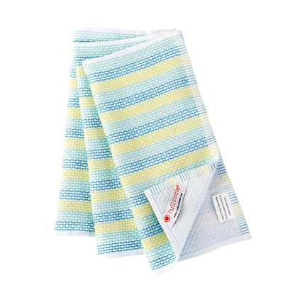 Full Circle Tidy 100% Organic Cotton Dish Cloths, Set of 3, Multicolored