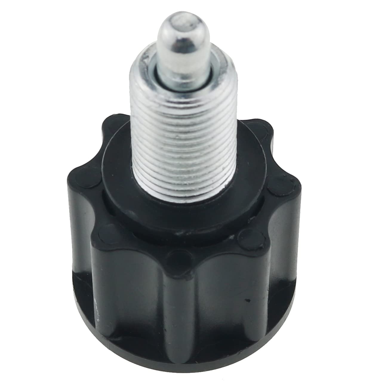 FMHXG M16 Pull Pin Knob, Black, Steel & ABS, M16 x 1.5, 65mm