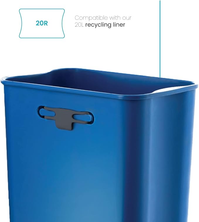 Home Zone Living 2-Pack 5 Gallon Kitchen Trash Bags