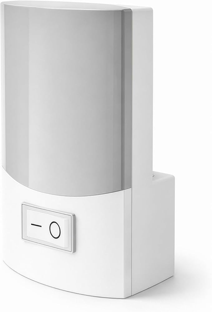 STANLEY LED Night Light with On/Off Switch Plug in Design for Indoor Use Bedrooms Hallways Bathrooms and Kitchens