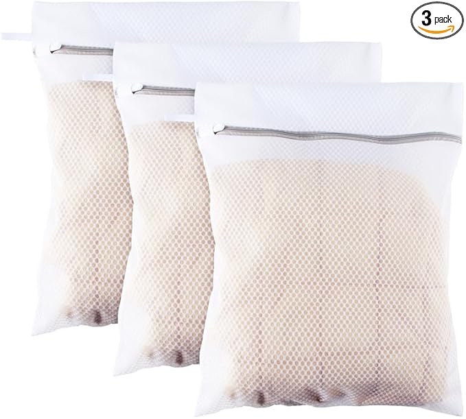 3Pack Large Honeycomb Lingerie Bags
