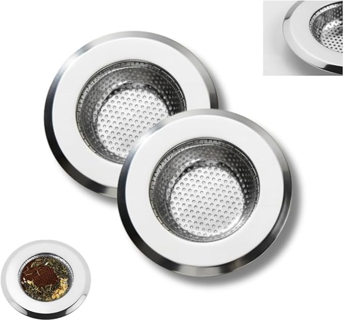 3-Pack 4.5 Inch Sink Strainers