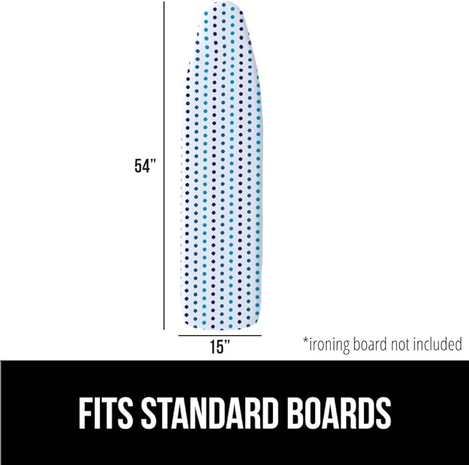 GORILLA GRIP The Original Ironing Board Cover and Pad, Silicone Coating