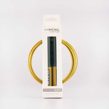 PICSIL Sphinx Rope, 360° Speed Jump Rope with Dual Bearing System, Fast, Lightweight Skipping Rope Made from ABS Plastic, Jump Ropes for Fitness, Boxing, and Conditioning, For All Ages (Dark green)