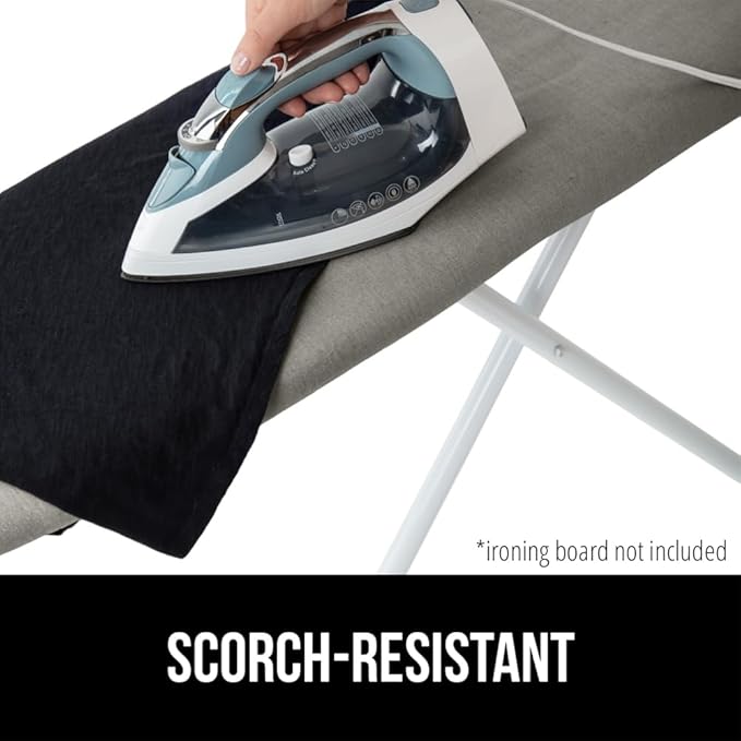 GORILLA GRIP The Original Ironing Board Cover and Pad, Silicone Coating