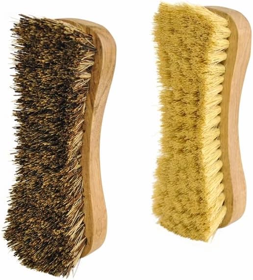 All-Natural Wooden Scrub Brush Set | Wooden Handle | Tampico and Palmyra