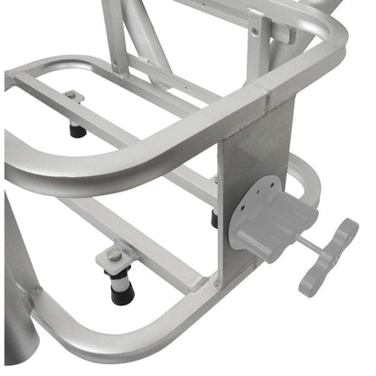Extreme Max 3005.4257 Aluminum Jet Ski PWC Fishing Rod Rack and Cooler Combo - Compatible with RotoPax Fuel Can Mounts