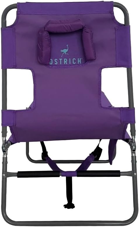 Ostrich Chair Backpack Chaise Chair, Purple