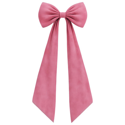 Froova Big Pink Bow Decor 50x20 Inch Coquette Birthday Decorations, Large Giant Velvet Coquette Room Wall Decor Bridal Shower Wedding Girl Just Want to Be One (Heavyweight Velvet, Shaping Process)